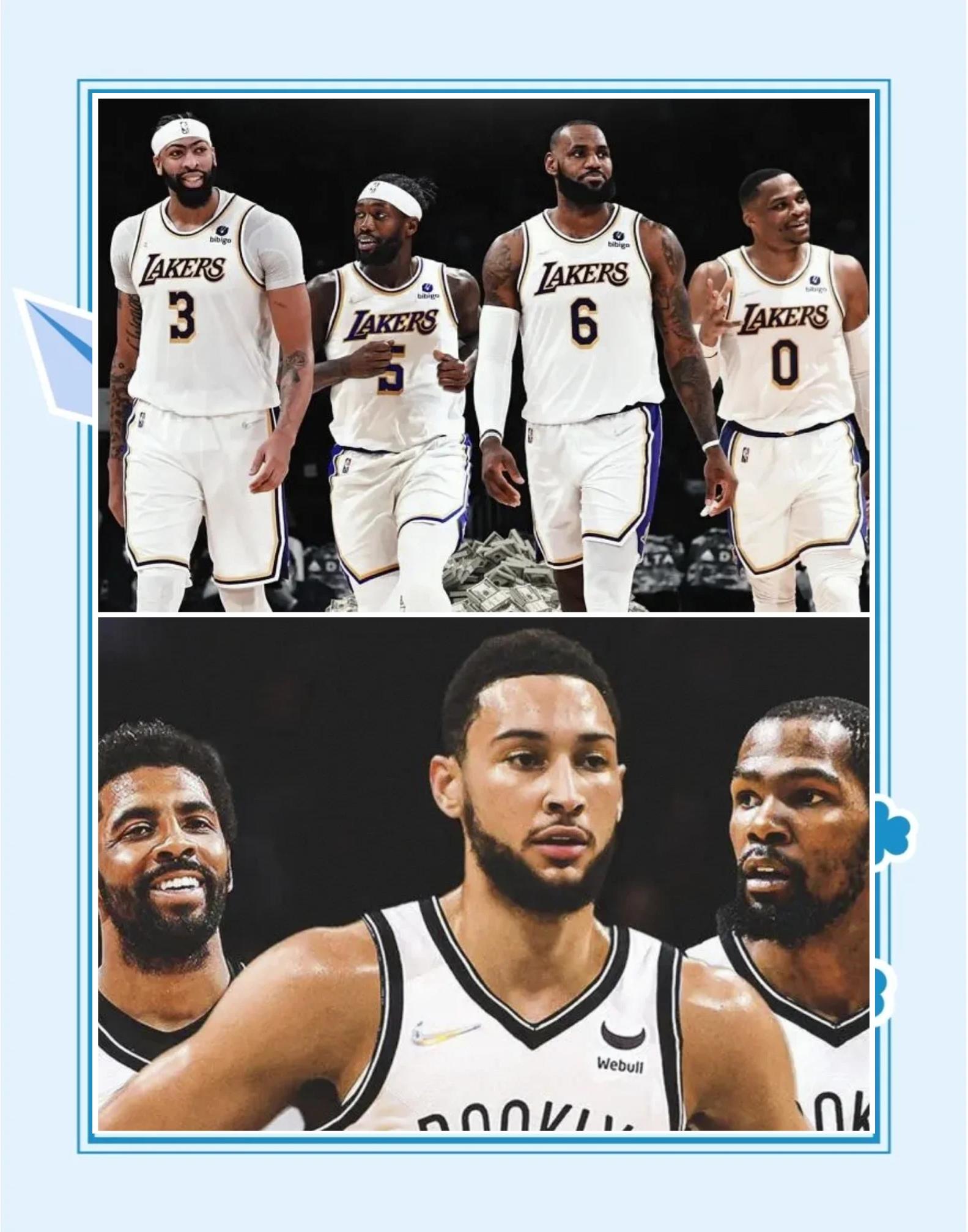 篮网队成功战胜湖人队,全场比分紧凑 篮网队成功战胜湖人队,全场比分紧凑