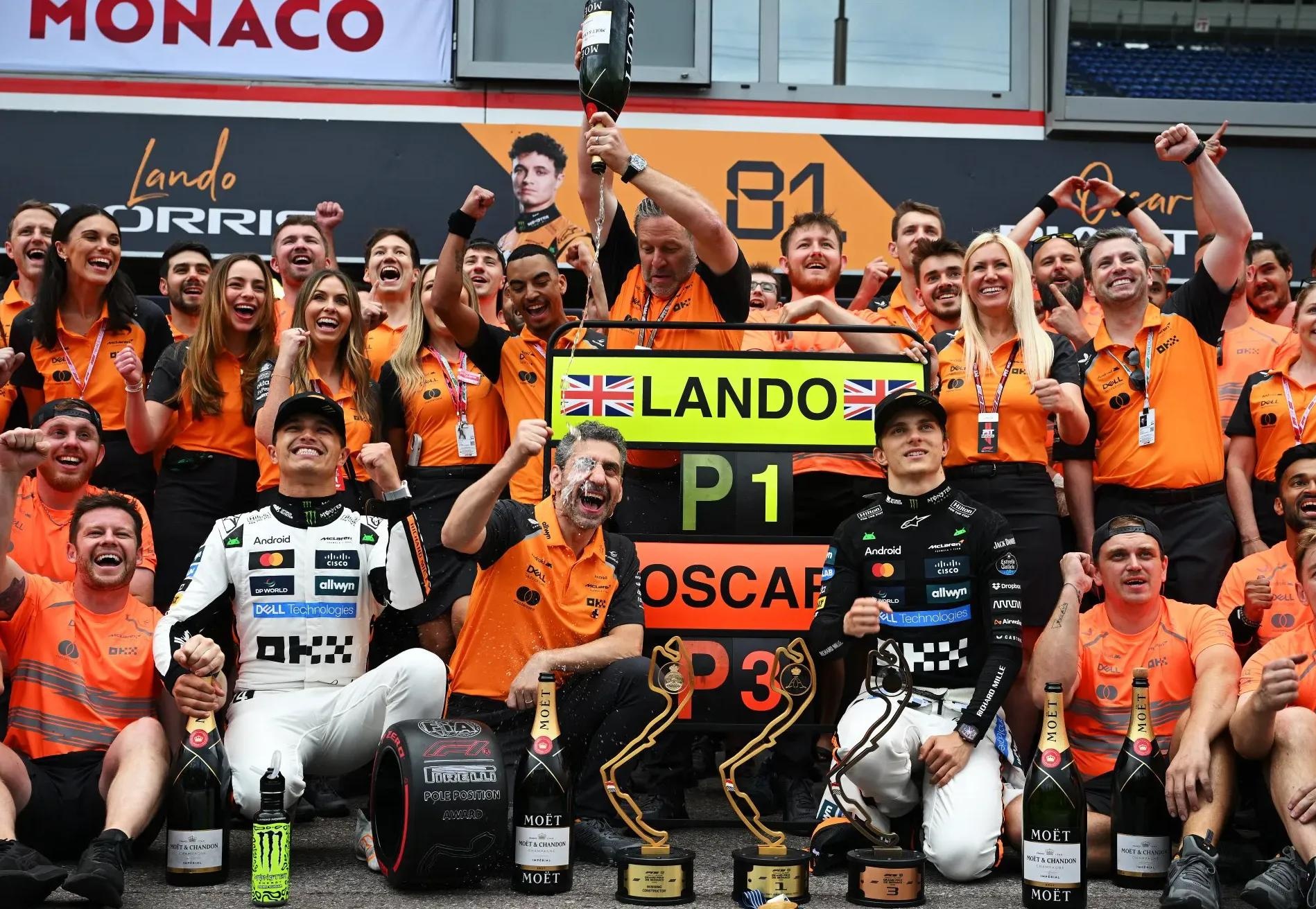 阿斯顿马丁绝杀哈斯车队,皮亚斯特里统治全场 阿斯顿马丁绝杀哈斯车队,皮亚斯特里统治全场